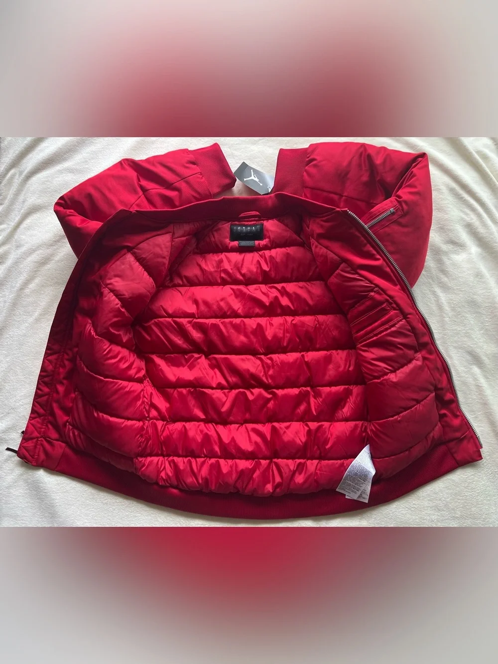 Air Jordan Red Bomber Jacket NWT